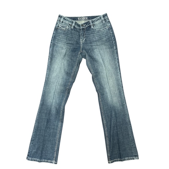 Rock & Roll Demin Riding Jeans Men’s Size: 27X34 - Picture 3 of 8